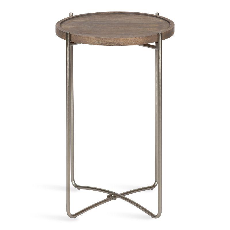 Kate and Laurel Vale Round Side Table