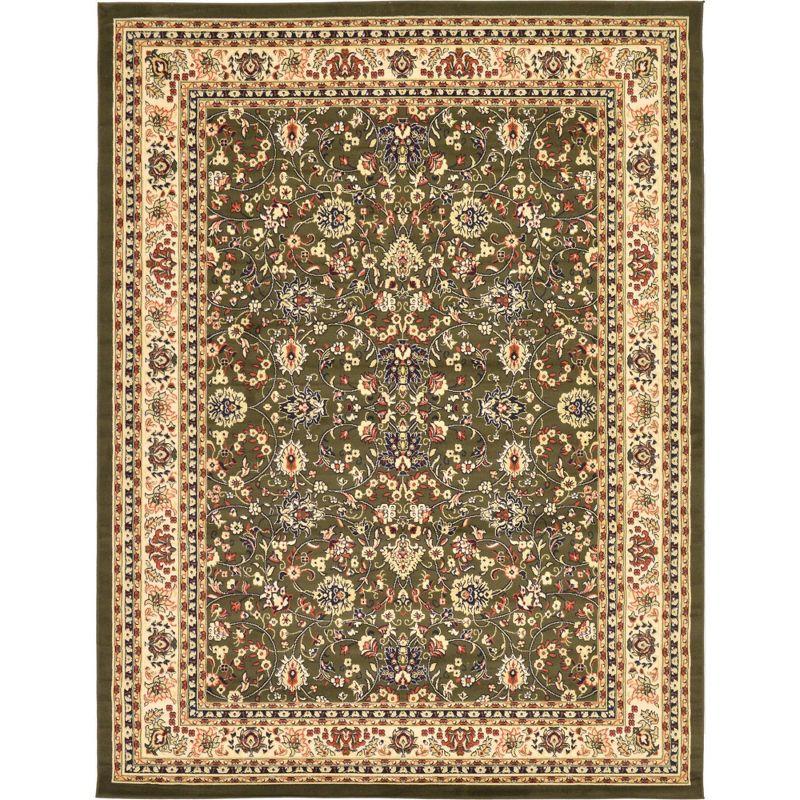 Unique Loom Sialk Hill Washington Floral Indoor Woven Area Rug