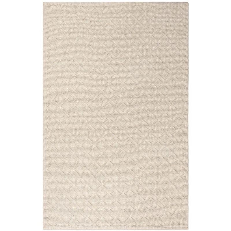 Vermont VRM304 Hand Woven Indoor Area Rug - Ivory - 4'x6' - Safavieh