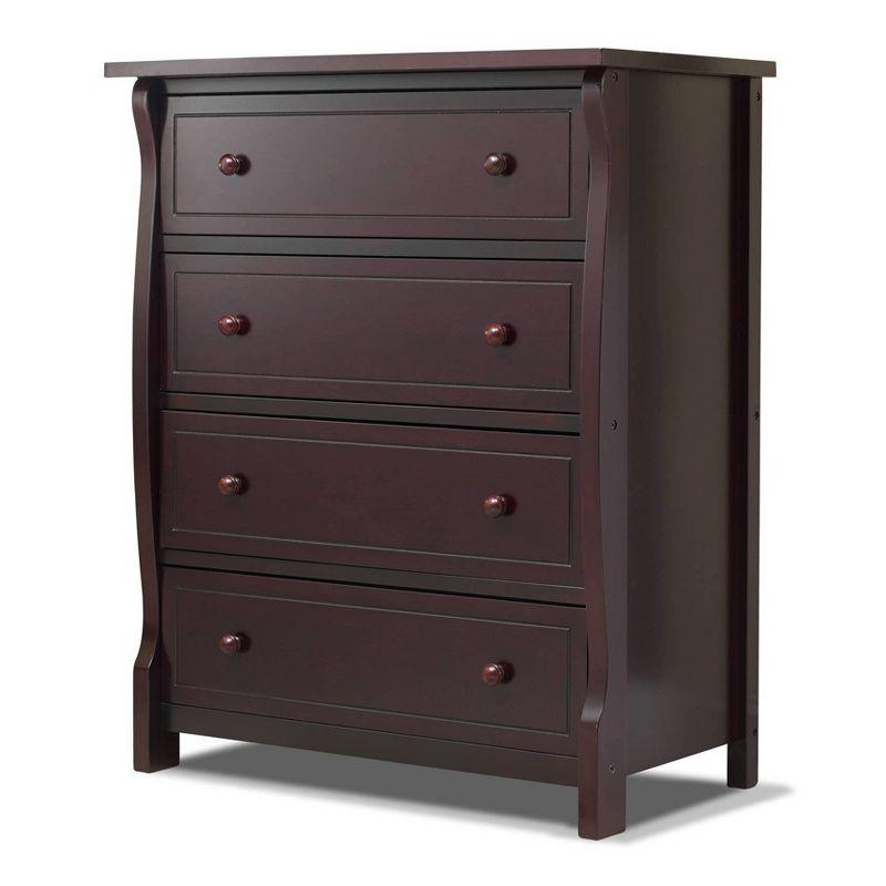 Sorelle Princeton Elite 4 Drawer Dresser Espresso