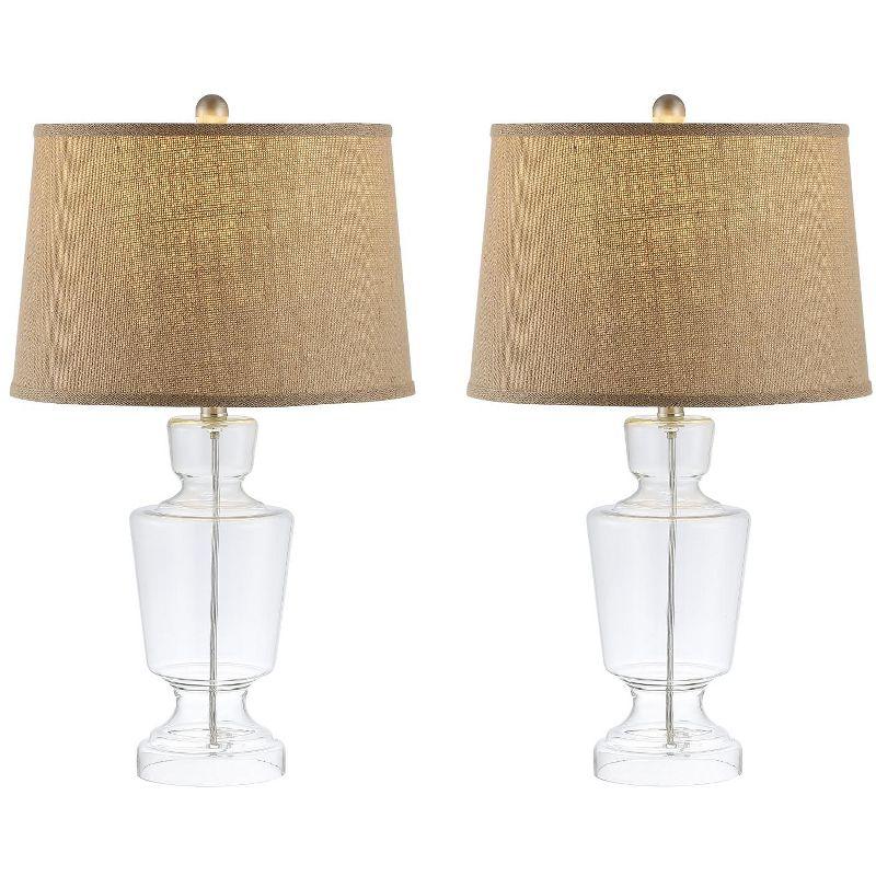 Amby Table Lamp (Set of 2) - 24 Inch Height - TBL4287 - Clear - Safavieh