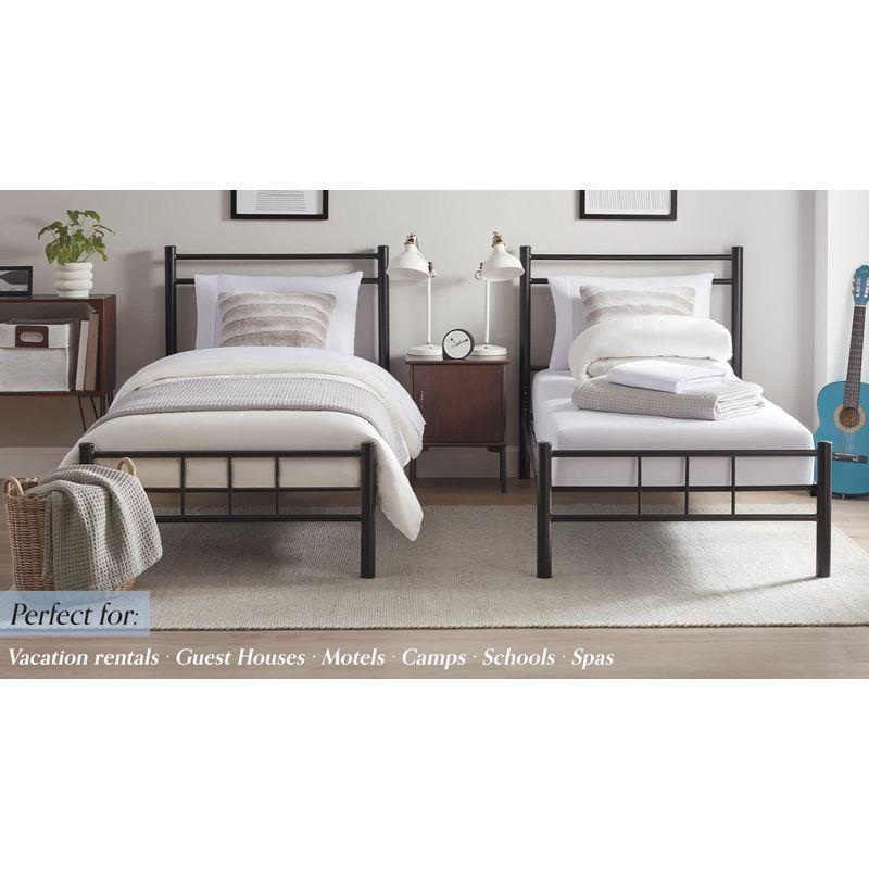 ArkwrightLLC Host & Home Soft Brushed Hypoallergenic Microfiber Flat Sheets - Pack of 6 (Set of 6)