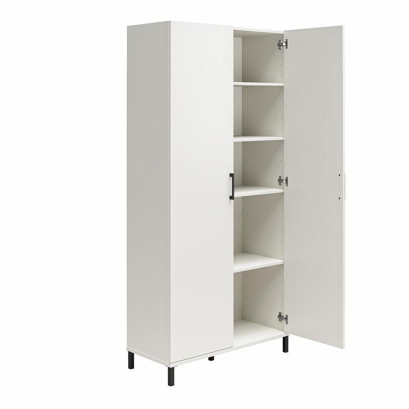 Versa 36" Wide 2 Door Storage Cabinet, White
