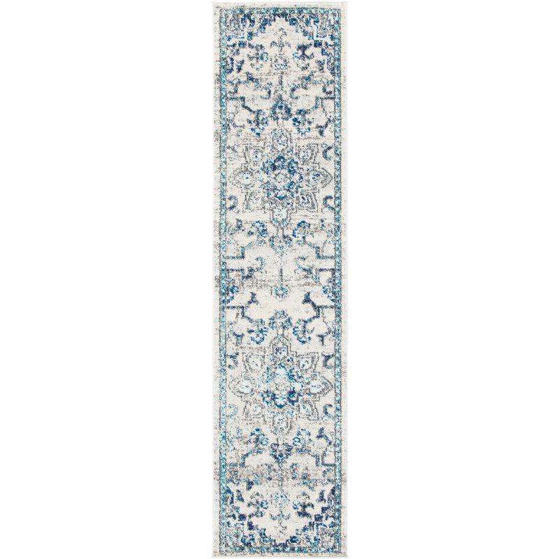 Madison MAD473 Power Loomed Indoor Accent Rug - Ivory/Grey - 2'2"x4' - Safavieh