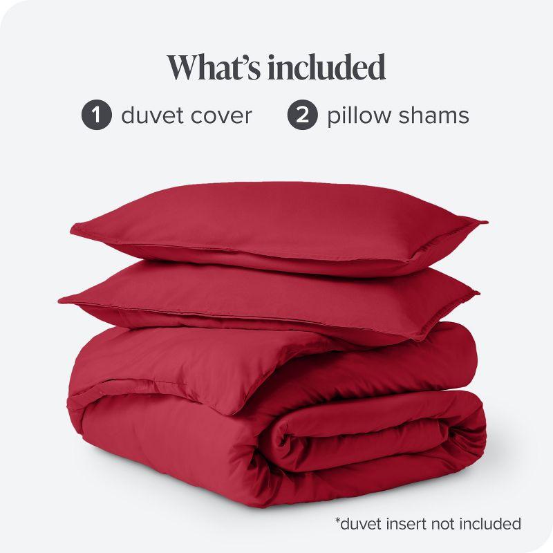 Double Brushed Duvet Set - Ultra-Soft, Easy Care by Bare Home