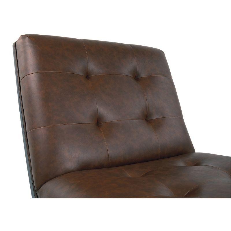 Signature Design by Ashley Contemporary Sidewinder Accent Chair  Brown