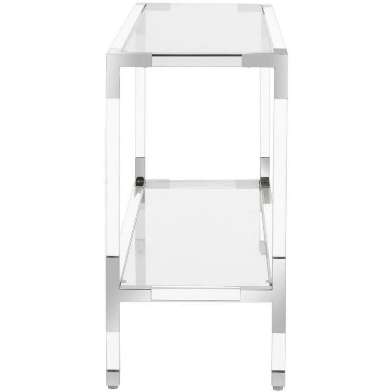 Arverne Console Table - Silver - Safavieh