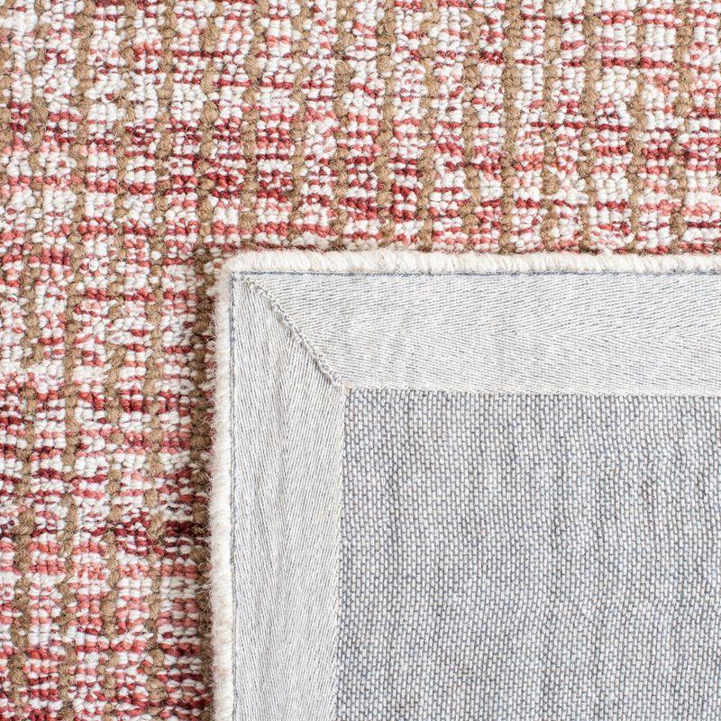 Metro MET151 Hand Tufted Indoor Area Rug - Ivory/Red - 5'x8' - Safavieh