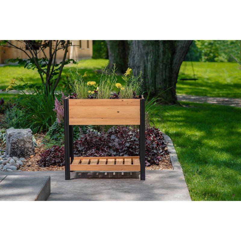 Mezza Cedar Raised Planter