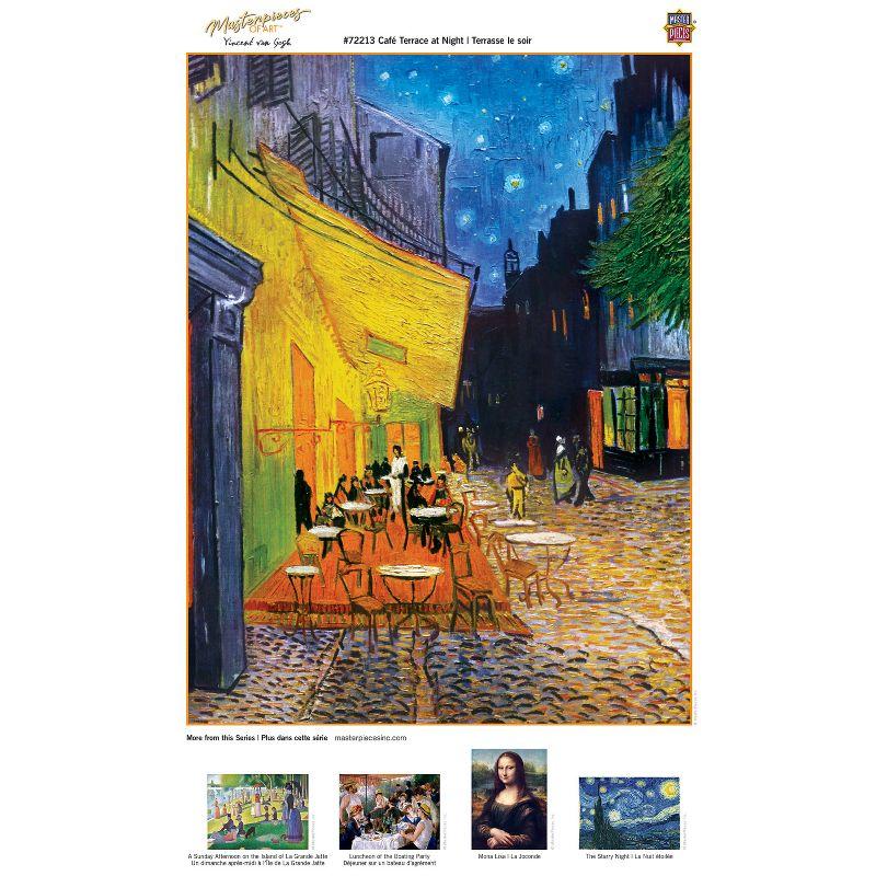 MasterPieces 1000 Piece Puzzle - Café Terrace at Night - 19.25"x26.75"