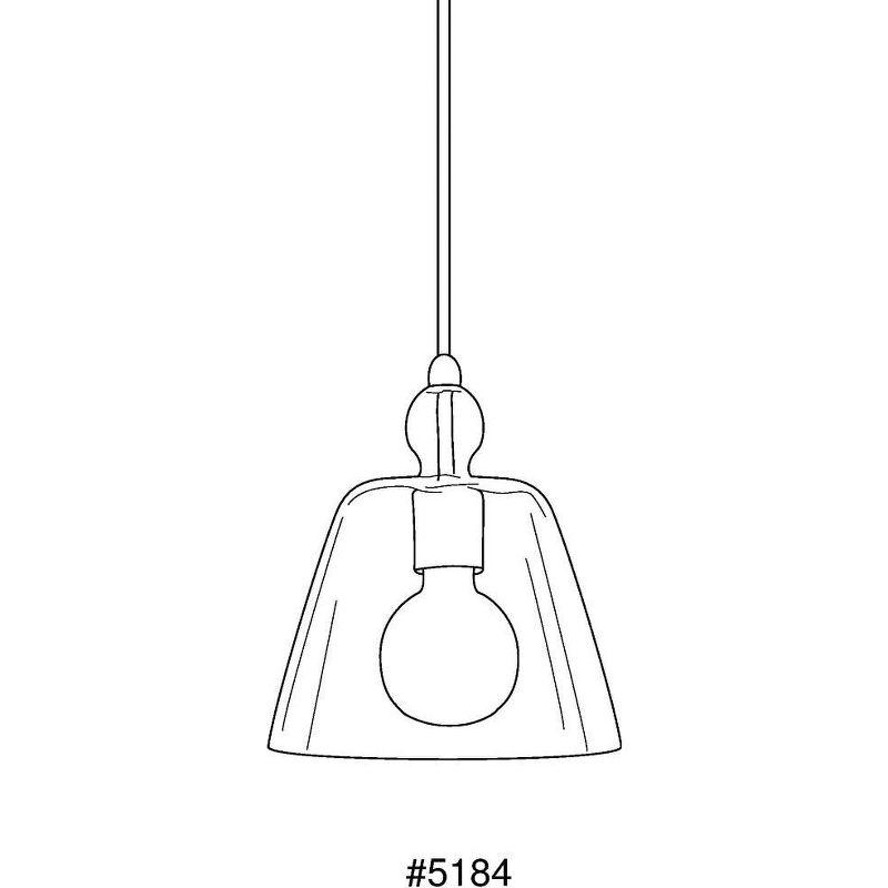 Progress Lighting, Polished Nickel Collection, 1-Light Mini-Pendant, Clear Glass Shade, Steel Material