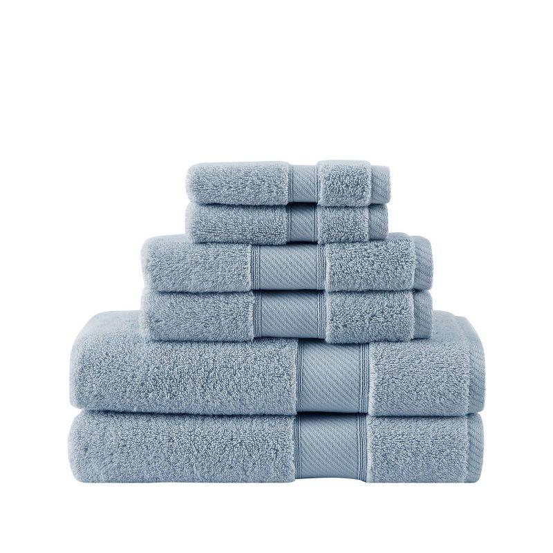 Skyway Blue Cotton Washcloth Towel