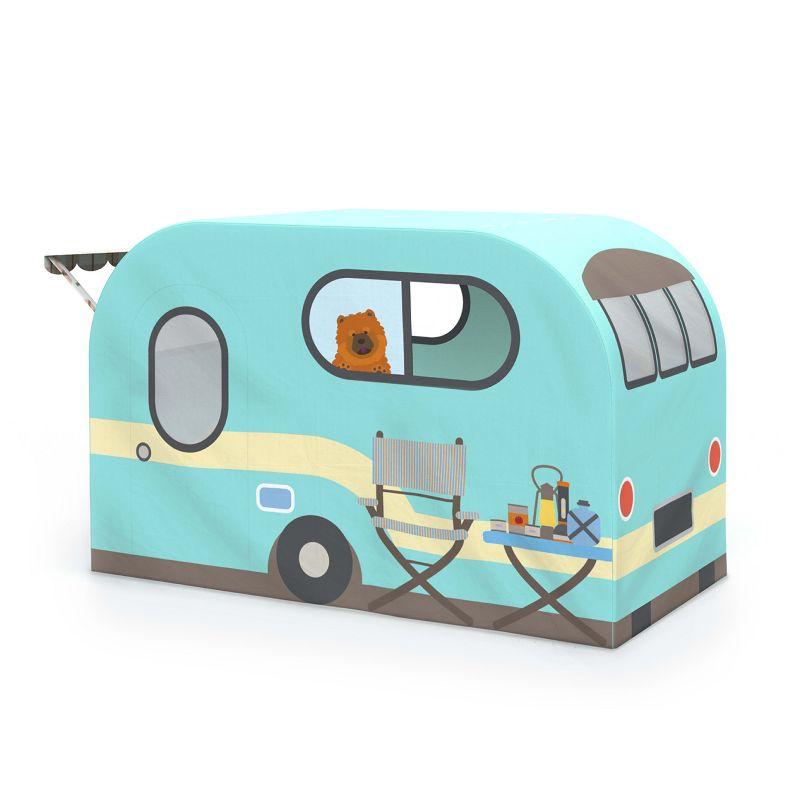 Martha Stewart Kids' Blue Camper Play Tent with Awning