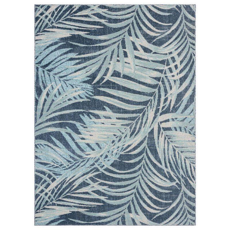 Tommy Bahama Malibu Palm Springs Coastal Indoor/Outdoor Area Rug, Blue/Navy