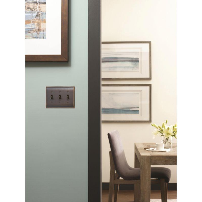 Candler 3-Gang Toggle Light Switch Wall Plate