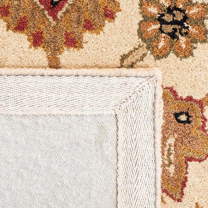 Classic CL244D Hand Tufted Area Rug - Ivory/Red - 8'3"x11' - Safavieh..