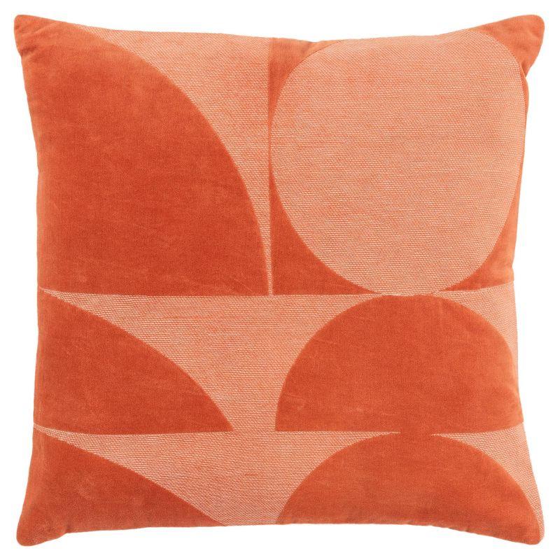 Joshelin Embroidered Cotton Throw Pillow