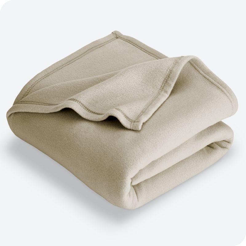 Bare Home Lightweight Polar Fleece Blanket
