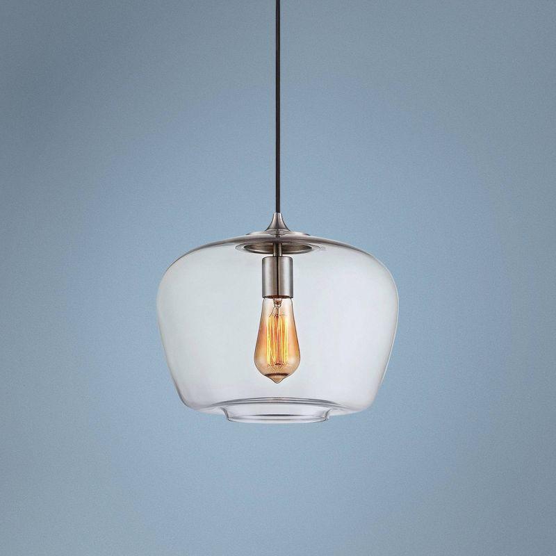 Minka Lavery Contemporary Urban 12 1/4"W Clear Glass Mini Pendant Light