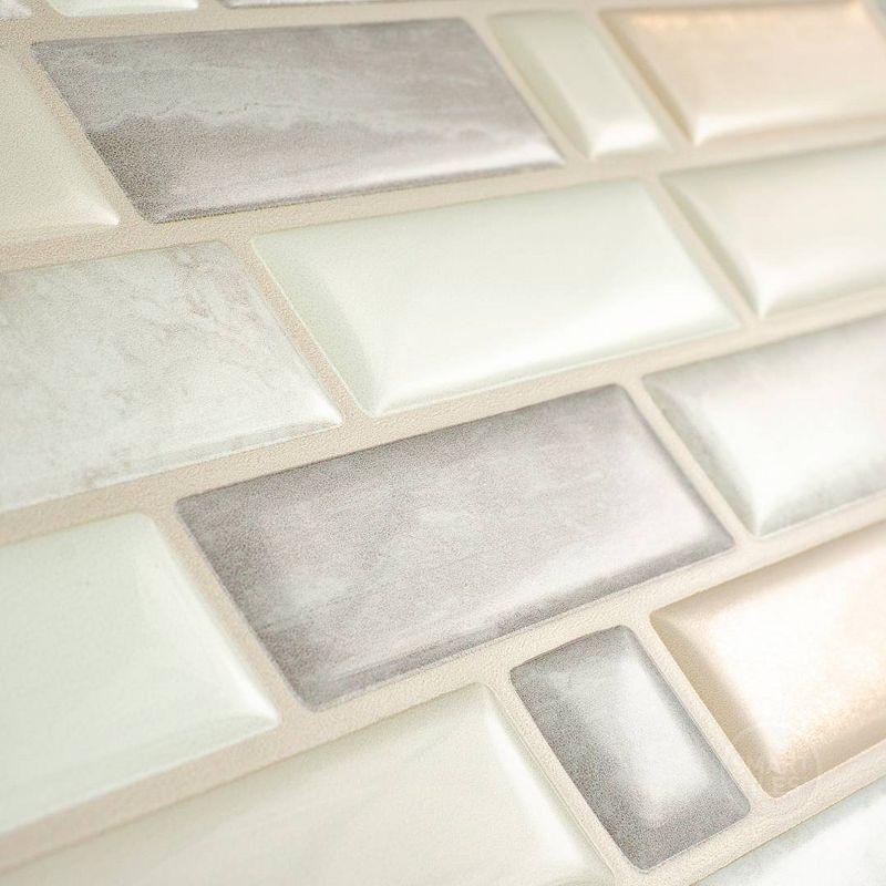 10.06'' W x 10.13'' L Gel Peel and Stick Mosaic Tile