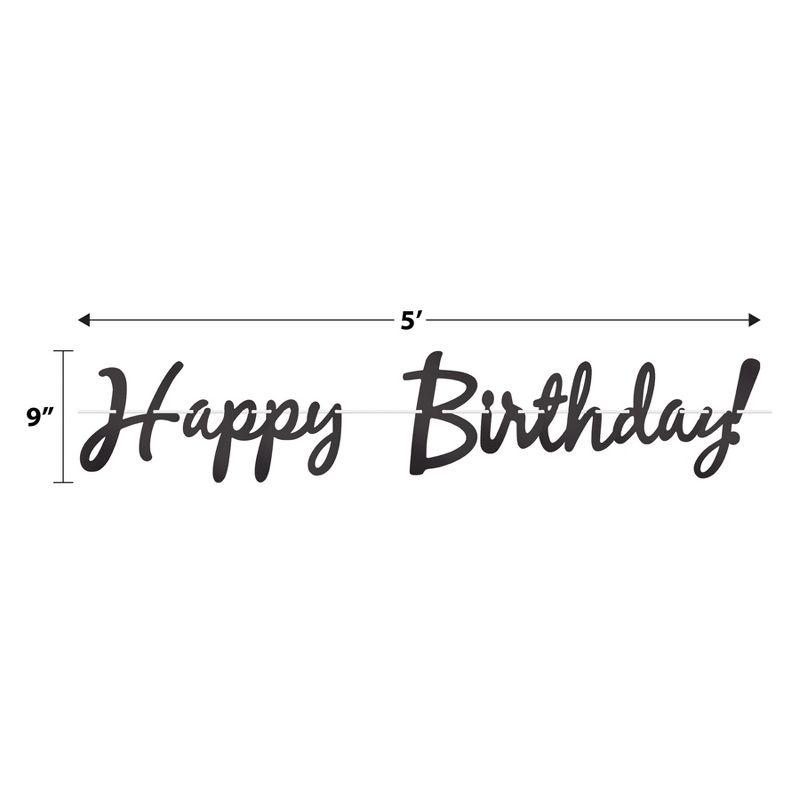 The Beistle Company Paper Birthday Banners