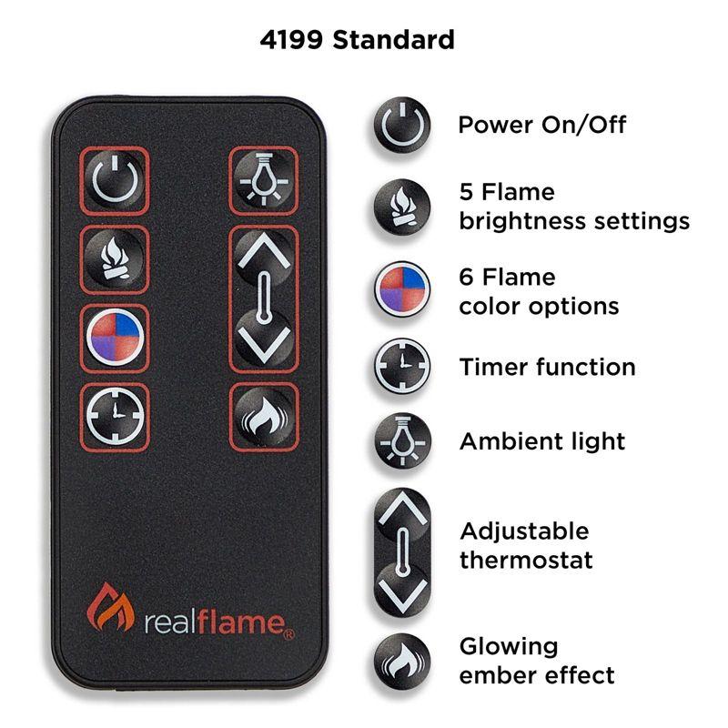 Silverton Electric Fireplace in White by Real Flame