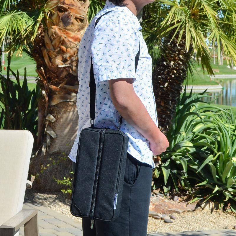 Picnic at Ascot Paris Sunset Wine Carrier