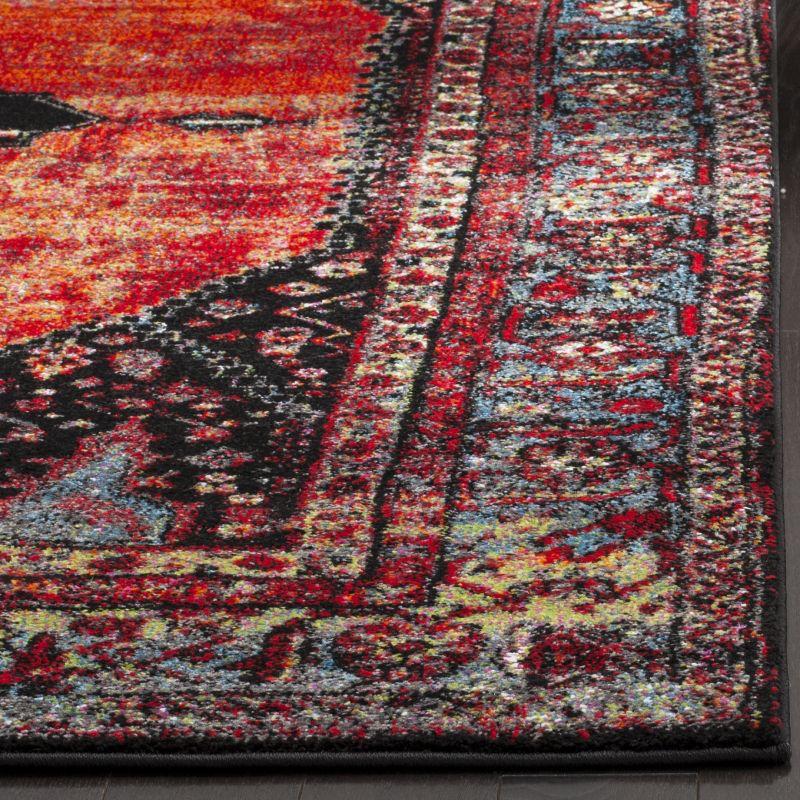 Vintage Hamadan VTH217 Power Loomed Indoor Runner Rug - Orange/Multi - 2'3"x12' - Safavieh