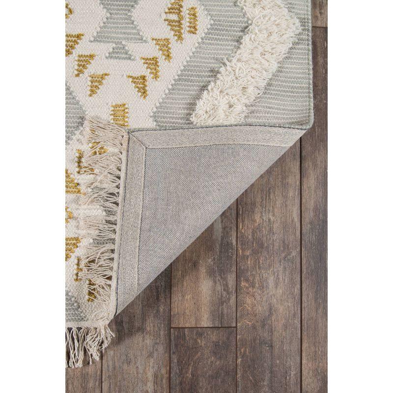 Novogratz by Momeni 3'x5' Indio Area Rug Gray: Traditional Wool, Handmade, Low Pile, Indoor Use
