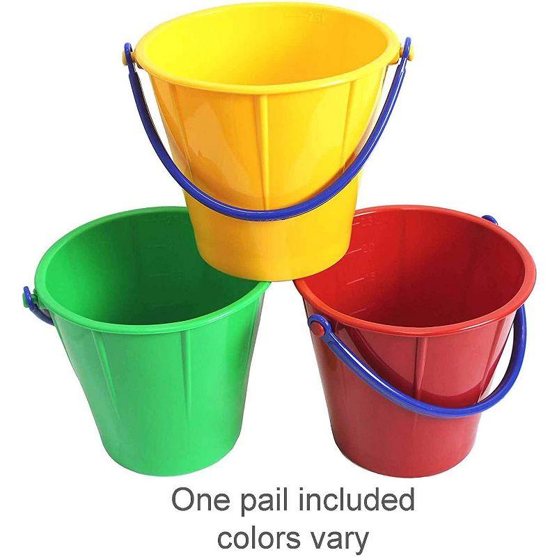 Spielstabil Large Sand Pail (One Bucket Included - Colors Vary)