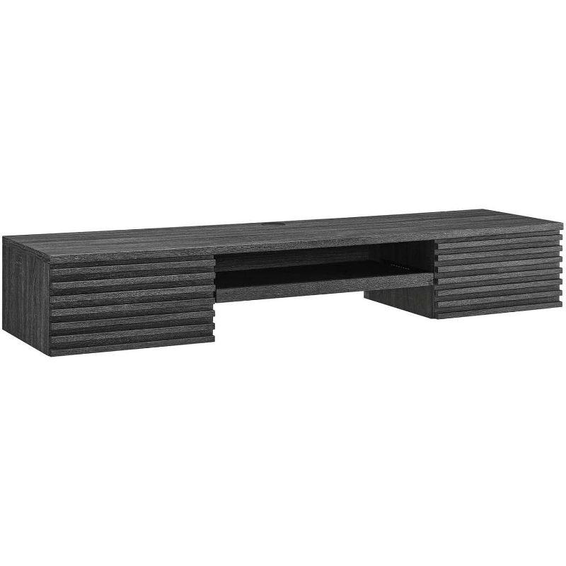 Modway Modway Render Wall Mount Wood Office Desk