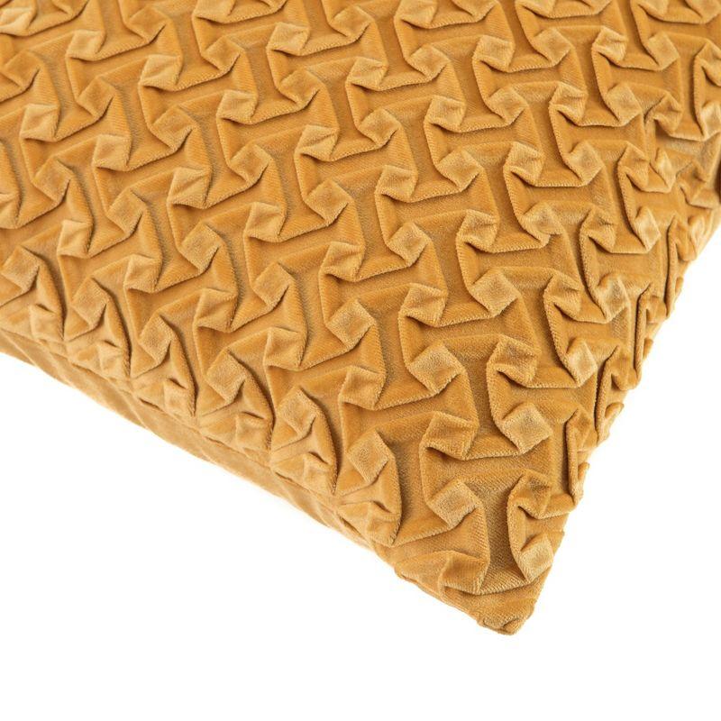 Chanasya Chanasya Gem Textured Velvet Decorative Throw Pillow Cover (Set of 2)