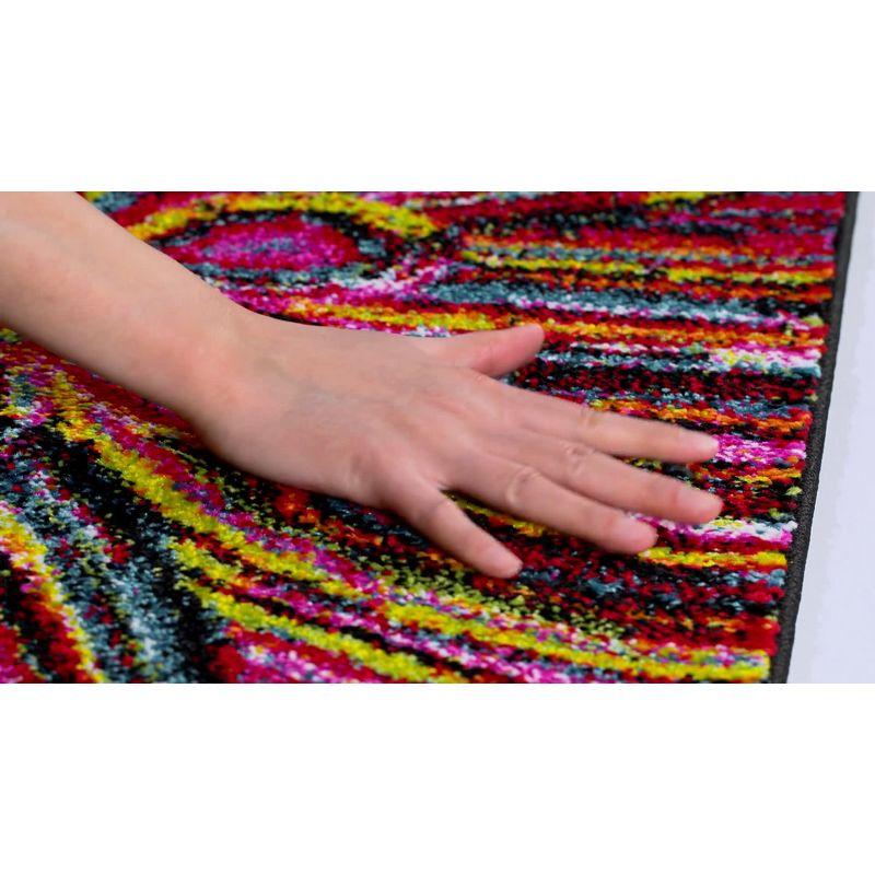 Aruba ARB503 Power Loomed Indoor Area Rug - Multi - 4'x6' - Safavieh