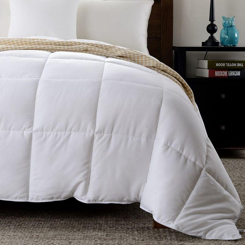 Cheer Collection Luxurious Down Alternative All Season Comforter (White)