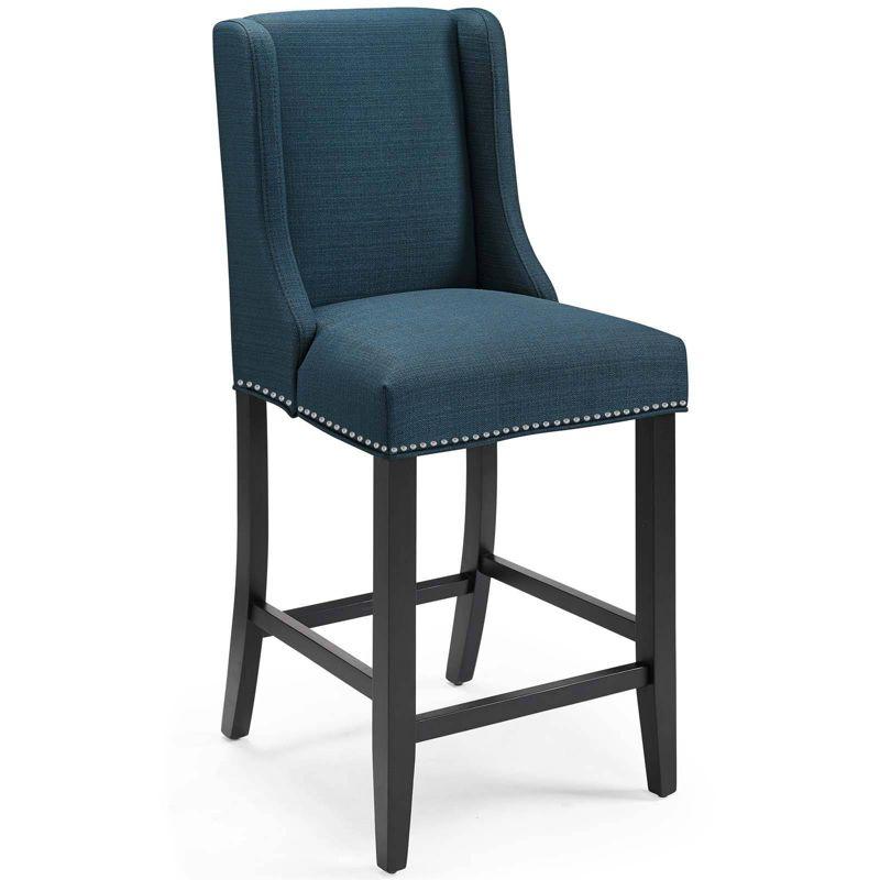 Modway Baron Upholstered Fabric Bar Stool