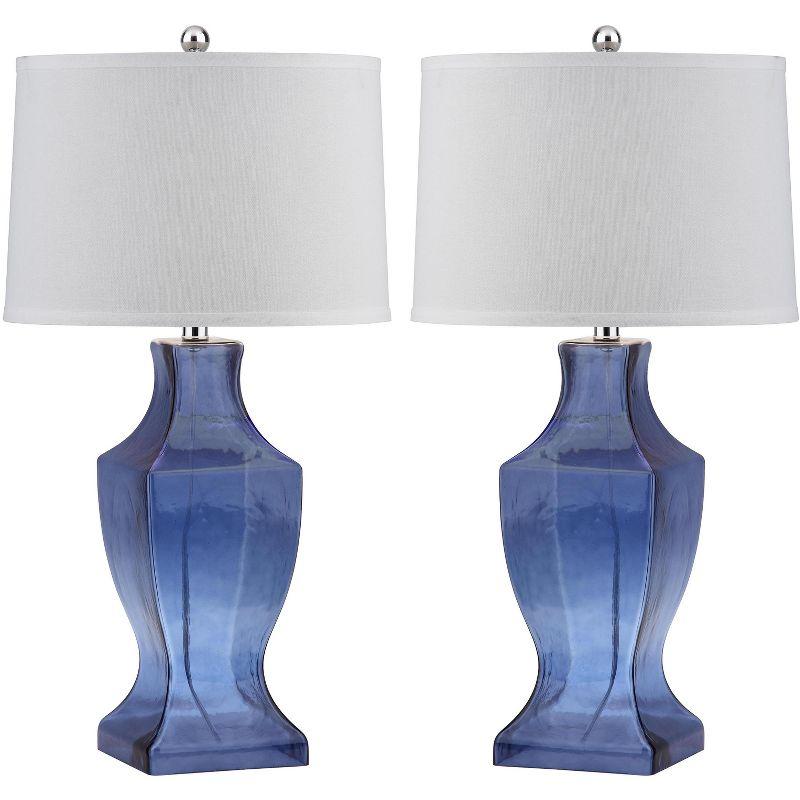 Brisor Table Lamp (Set of 2) - 22 Inch Height - TBL4222 - Blue - Safavieh