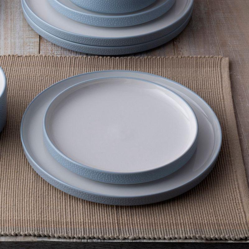 Noritake Colortex Stone 12-Piece Dinnerware Set, Service for 4