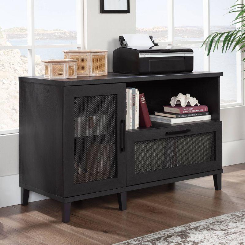 Sauder Tiffin Line Small Credenza Raven Oak