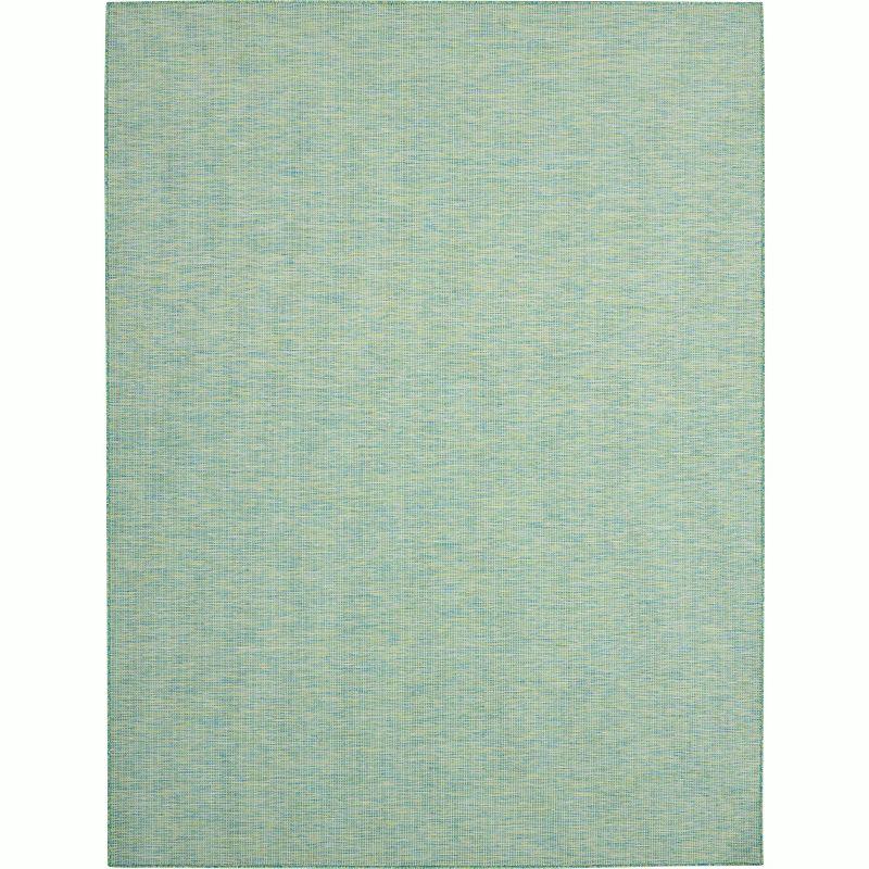 Nourison Positano POS01 Indoor/outdoor Area Rug - Blue/Green 8' x 10'