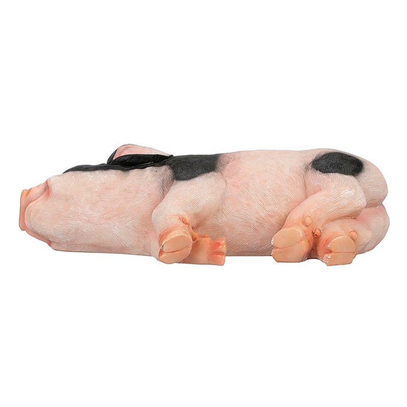 Design Toscano Sleeping Pig Statue