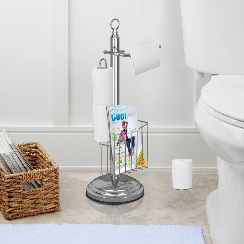 Free Standing Toilet Paper Holder