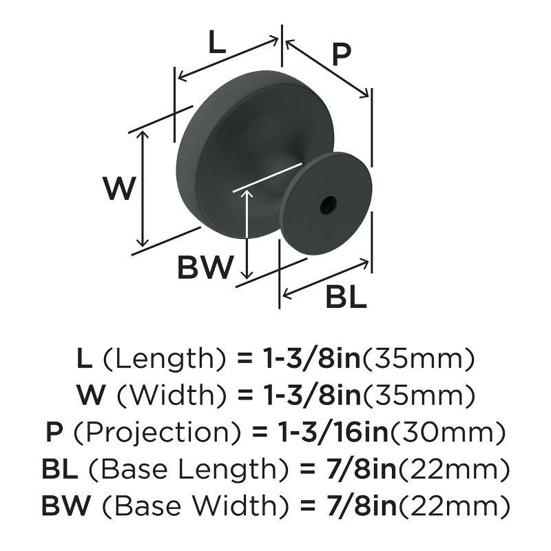 Exceed 1 1/2" Diameter Round Knob