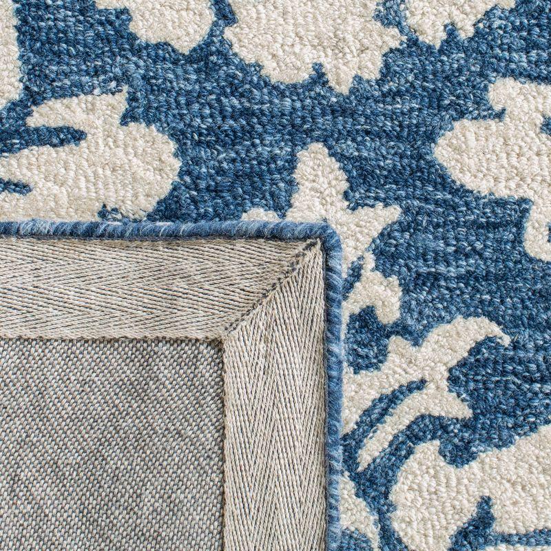 Fleur De Lis Living Spillers Hand Tufted Wool And Cotton With Latex Ikat Rug