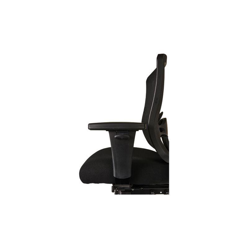 Alera Alera Etros Series Mid-Back Multifunction with Seat Slide Chair, Supports Up to 275 lb, 17.83" to 21.45" Seat Height, Black