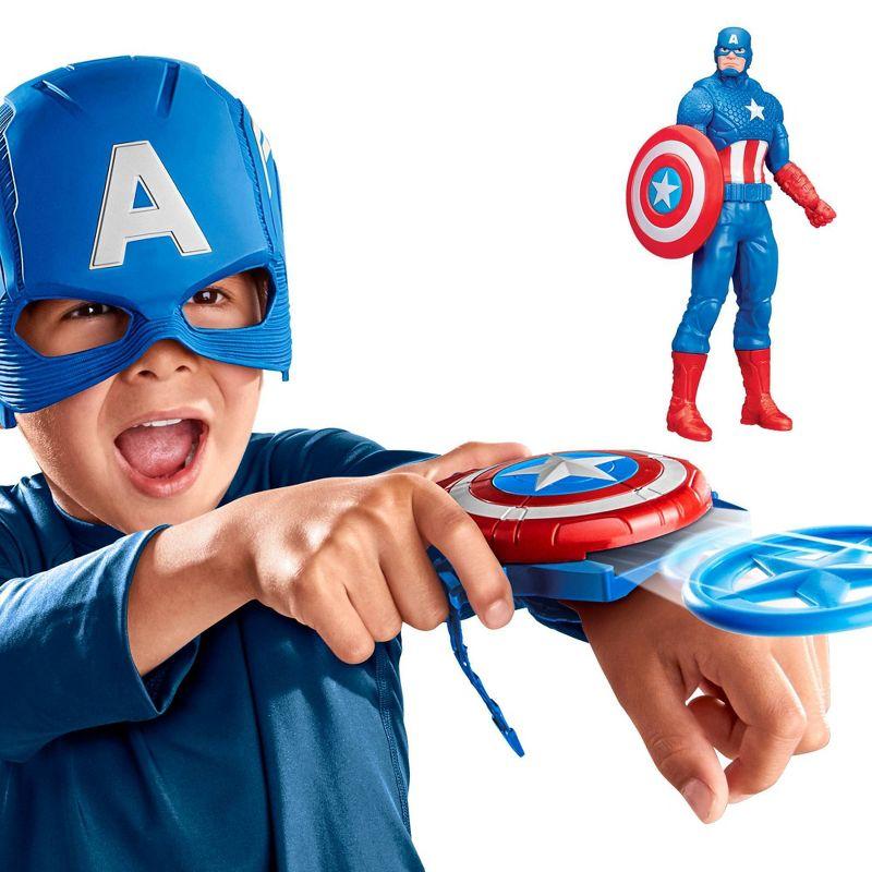 Avengers Captain America Shield Strike Role-Play Accessory Set - 3pk