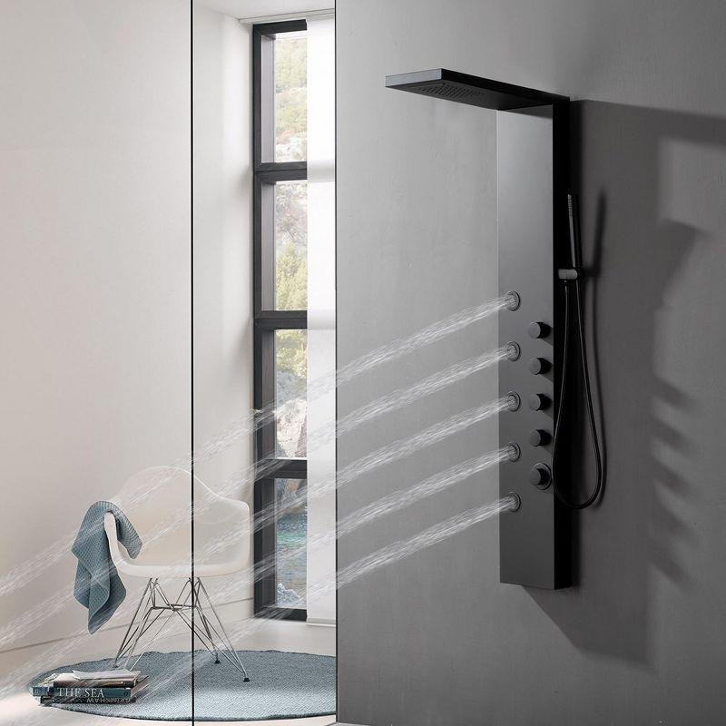 57.99'' Shower Panel with Fixed Shower Head