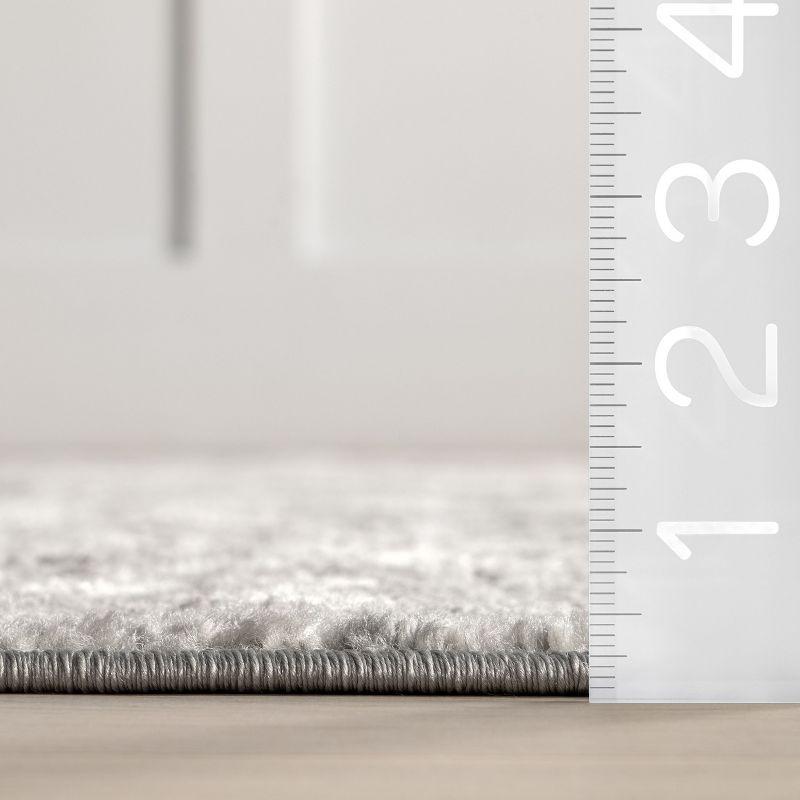 Nuloom Deedra Abstract 7x9 Indoor Area Rug for Living Room Bedroom Dining Room Kitchen, Grey/Ivory