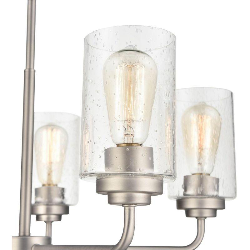 Millennium Lighting Moven 5 - Light Chandelier in  Satin Nickel