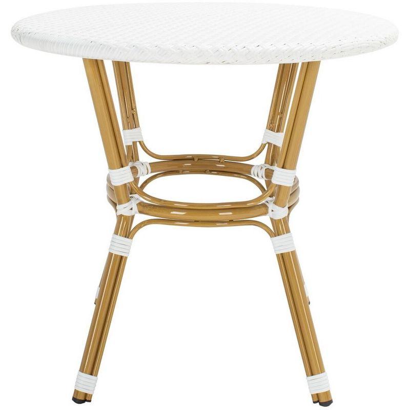 Sidford Bistro Table - Indoor/Outdoor - PAT4012 - White - Safavieh