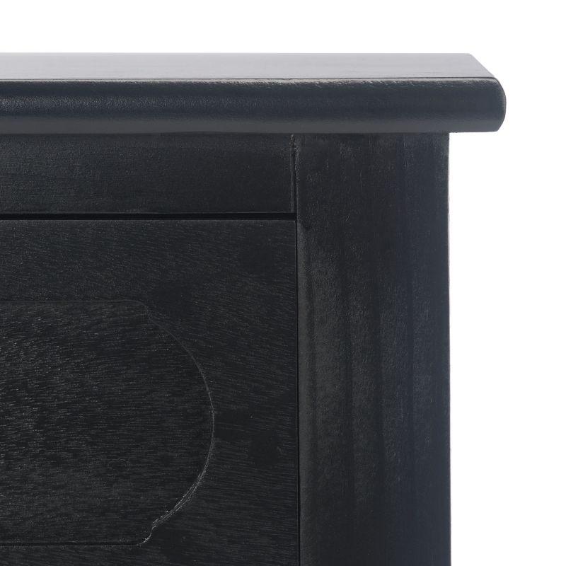 Allura 2 Drawer Console Table - Black - Safavieh